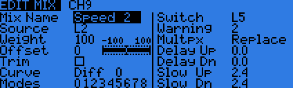 Rýchlosť chodu serv - spomalenie v Auto Teste